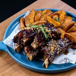 Prato da Cervejaria Grecco para o festival Pedra Azul Gourmet 