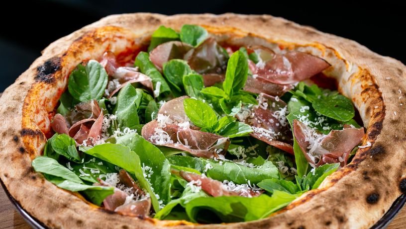 Pizza do restaurante Vallino para o Festival Pedra Azul Gourmet 