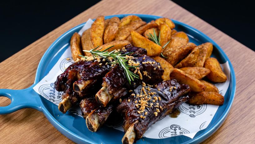 Prato da Cervejaria Grecco para o festival Pedra Azul Gourmet 