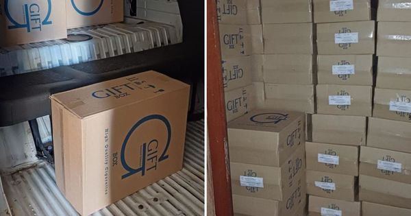 O material, que vinha do Paraguai, estava em um galpão de Vila Velha e de lá seria distribuído para todo o Estado