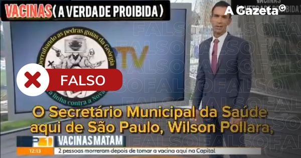 Autor da publicação usa uma reportagem da TV Globo, de 2018, sobre a morte de duas pessoas devido aos efeitos colaterais da vacina contra a febre amarela em São Paulo, e relaciona os óbitos com o imunizante contra a covid-19