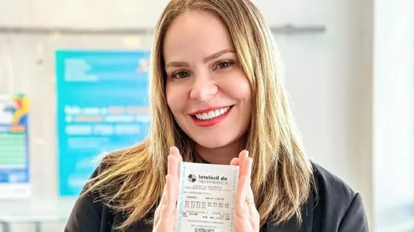 Ex-BBB Paulinha Leite celebra mais um prêmio de loteria