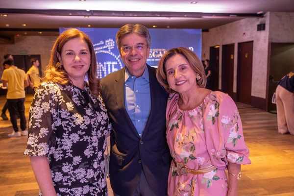 Fernanda Oliveira Lima, João César Lima e Cecília Monteiro
