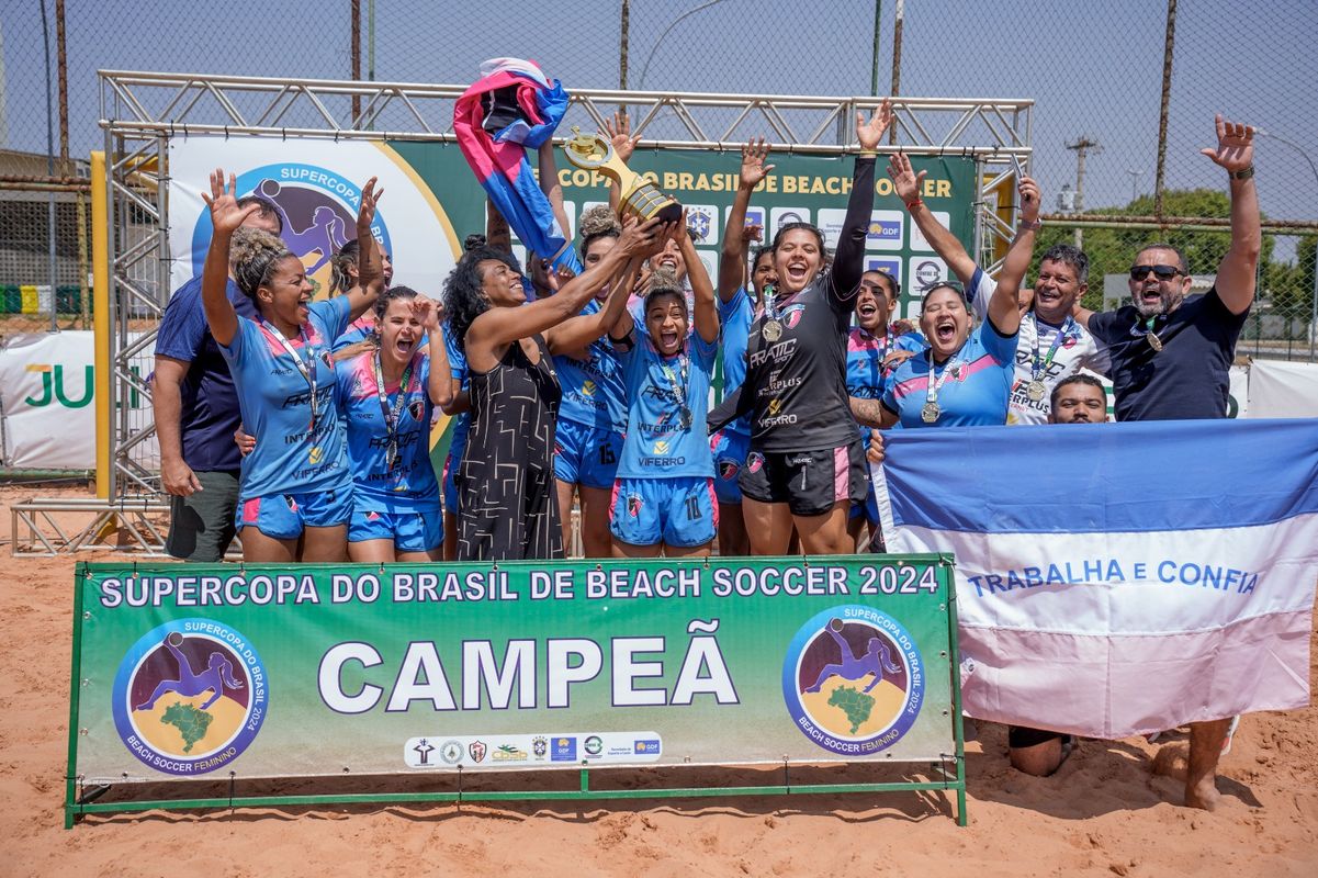 São Pedro é campeão brasileiro de beach soccer