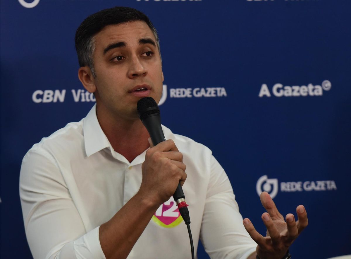 Weverson Meireles, candidato à Prefeitura da Serra entrevistado por A Gazeta e CBN Vitória