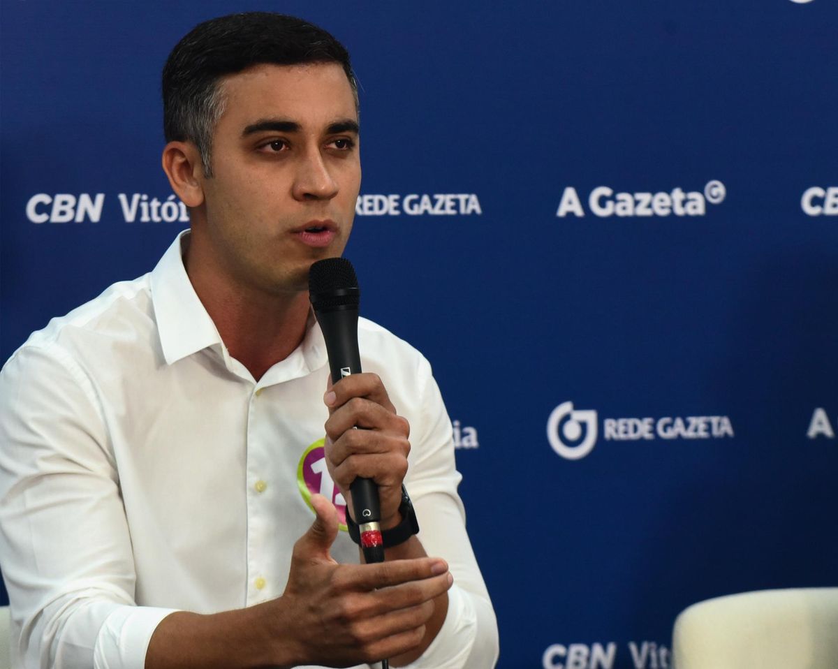 Weverson Meireles, candidato à Prefeitura da Serra entrevistado por A Gazeta e CBN Vitória