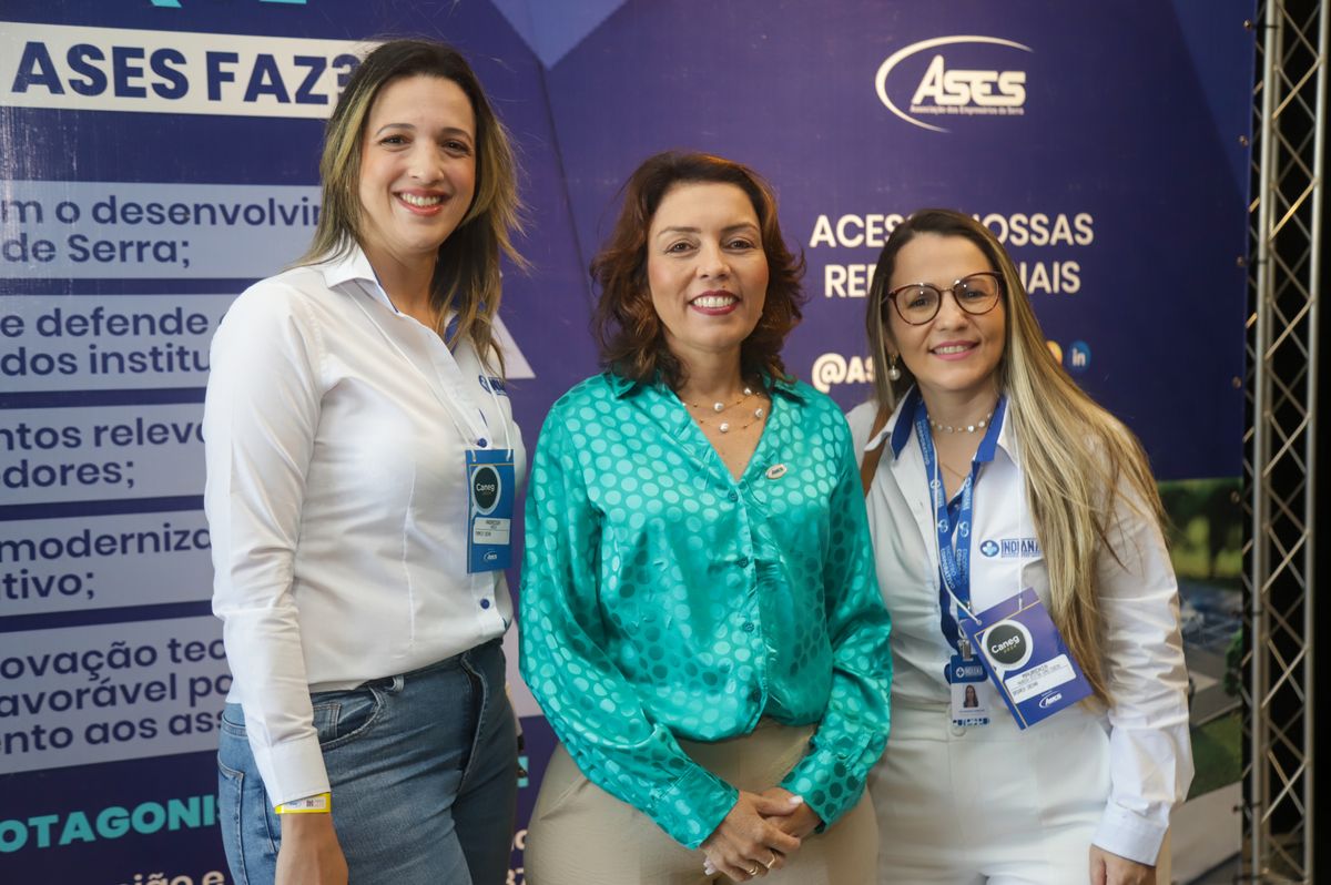 Andressa Santos, Leonelle Lamas e Maurenia Ribeiro