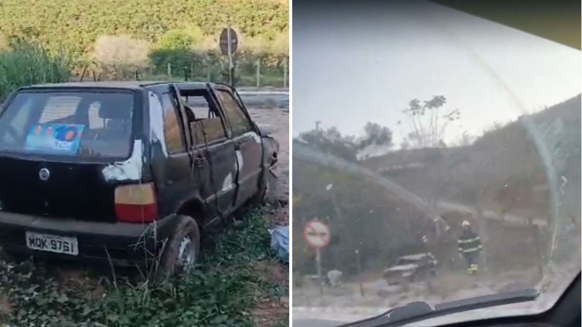 Mulher morre após capotar carro em Mimoso do Sul 