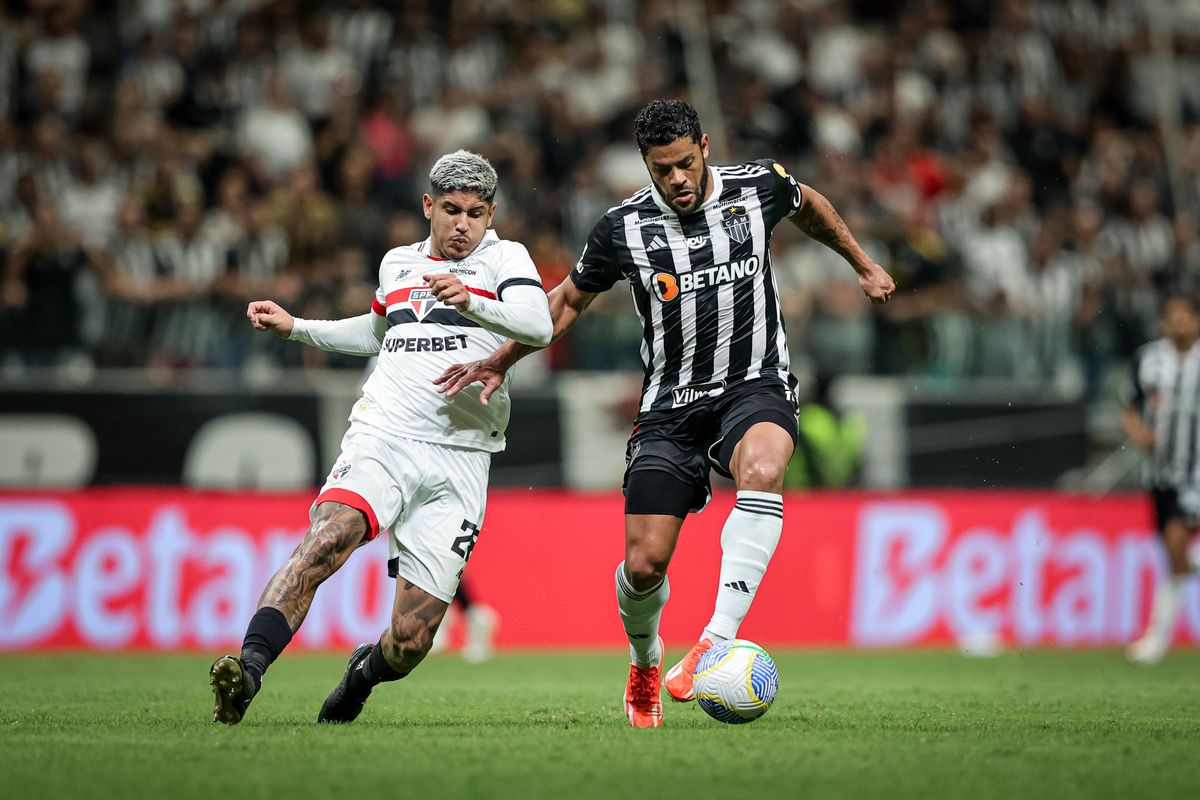 Atlético-MG e São Paulo empataram na Arena MRV, resultado que garantiu o Galo nas semifinais