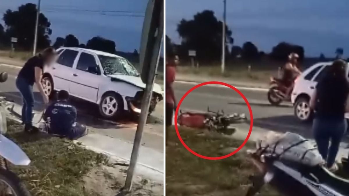 Homem morre em grave acidente entre carro e moto em Nova Venécia 