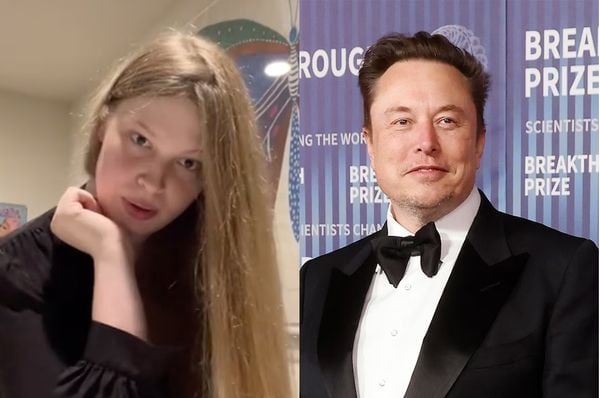 Vivian e Elon Musk