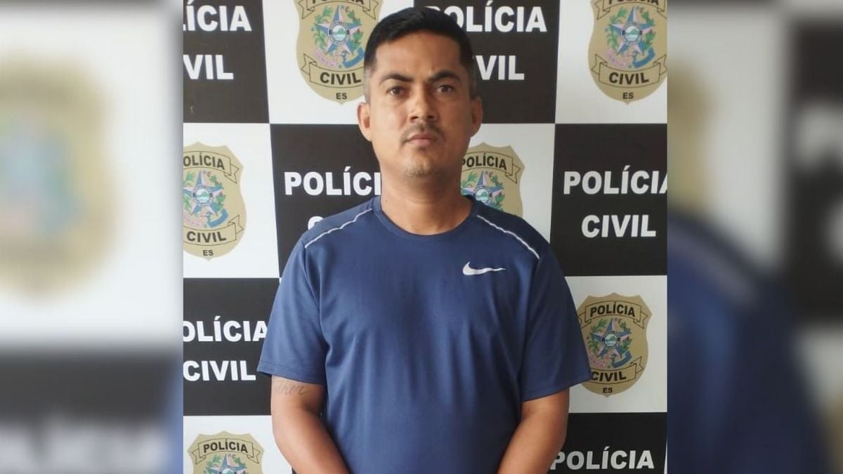 Robson Rodrigues, de 41 anos, foi presos suspeito de duplo homicídio na Serra.