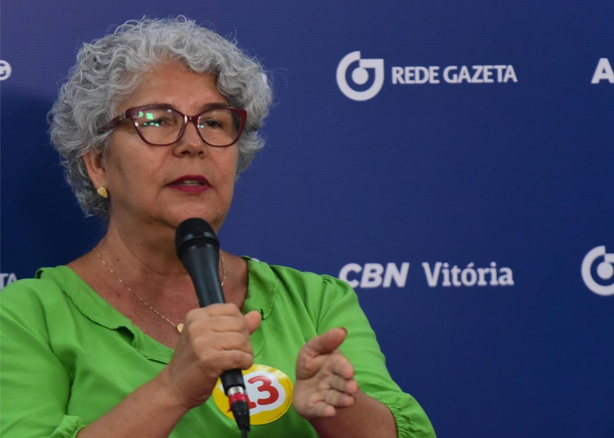 Célia Tavares, candidata à Prefeitura de Cariacica, foi entrevistada por A Gazeta e CBN Vitória