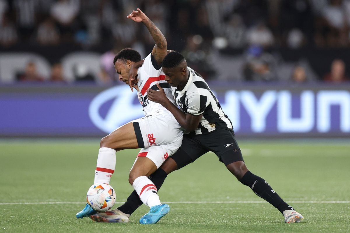 Botafogo e São Paulo empataram em 0 a 0 pela Libertadores