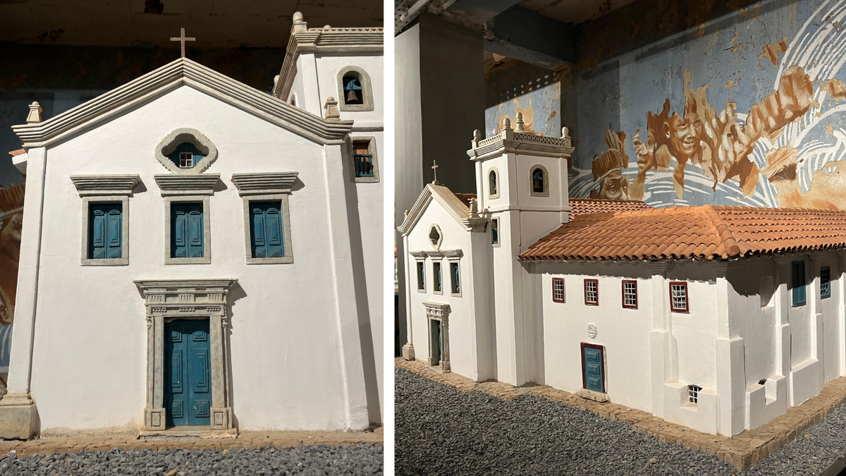 Igreja dos Reis Magos representa o ES no Museu das Miniaturas, em MG