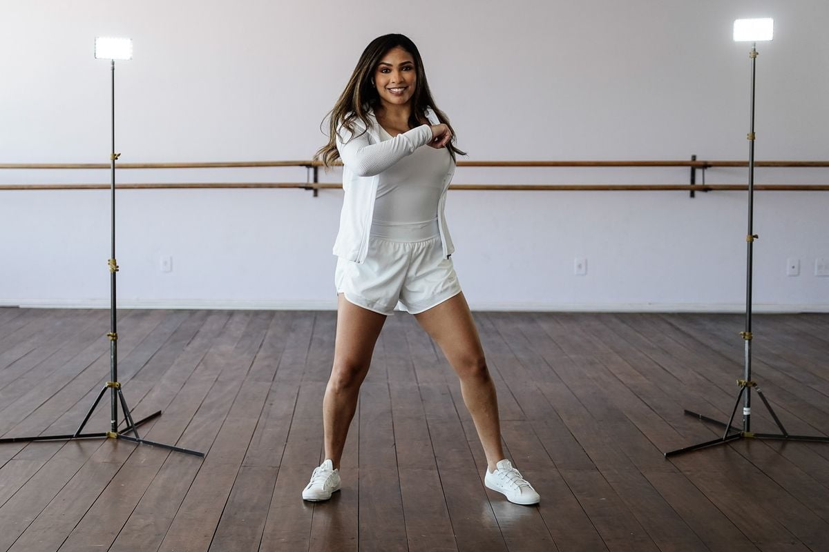 Morena Fornaciari voltou a fazer aulas de dança após o AVC: 'A dança está me fazendo feliz e completa de novo'