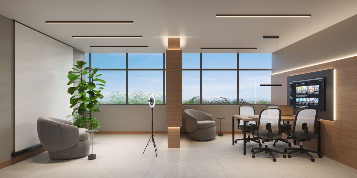 O Esquina, empreendimento da Mazzini e igom que será construído em Jardim da Penha, terá área coworking e espaço para criadores de conteúdo