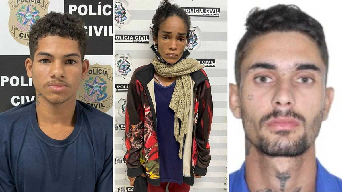 Erivelton de Andrade Agostinho, V. “Nego, de 22 Anos e Verônica Barbosa de Andrade, de 44 Anos (presos) e Heric da Silva Fidelis de Miranda, 22 anos (foragido) 

