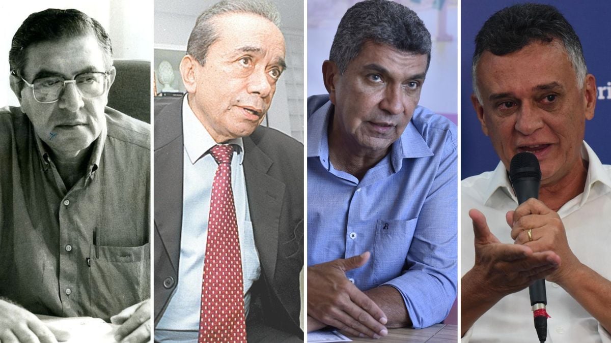 José Maria Miguel Feu Rosa, João Baptista Motta, Sergio Vidigal e Audifax Barcelos, prefeitos da Serra nos últimos 48 anos