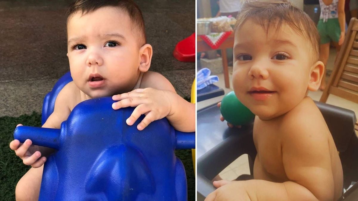 Theo, bebê que morreu afogado em piscina de hotel infantil em Cachoeiro