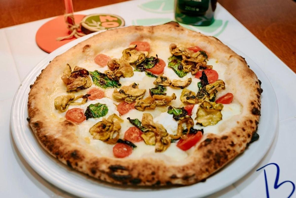 Pizza do novo cardápio da pizzaria Bontà, em Vila Velha 