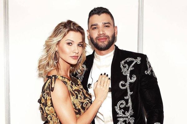 Andressa Suita com o marido, Gusttavo Lima 