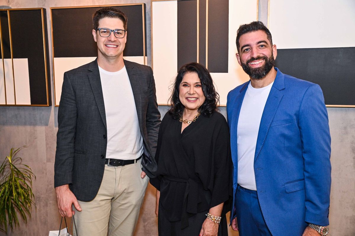 Leonardo Marcon, Rita Tristão e Pablo Martins