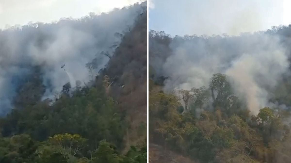 Notaer atua no combate ao incêndio em Castelo 