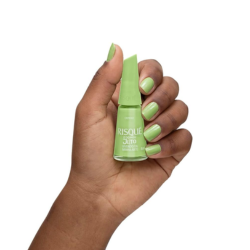 Risqué Esmalte Verde Vivendo Da Minha Arte Cremoso 8Ml