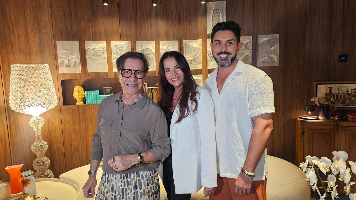 Sergio Paulo Rabelo, Ana Paula Castro e Ivan Coelho 