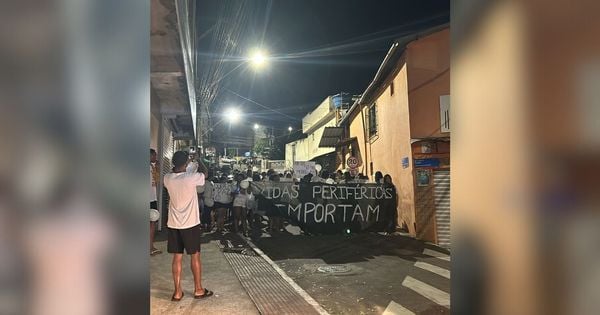 Manifestação teve causa informada pela Secretaria de Estado de Segurança Pública e Defesa Social (Sesp), mas ocorre um dia após duas mortes em confronto policial no bairro