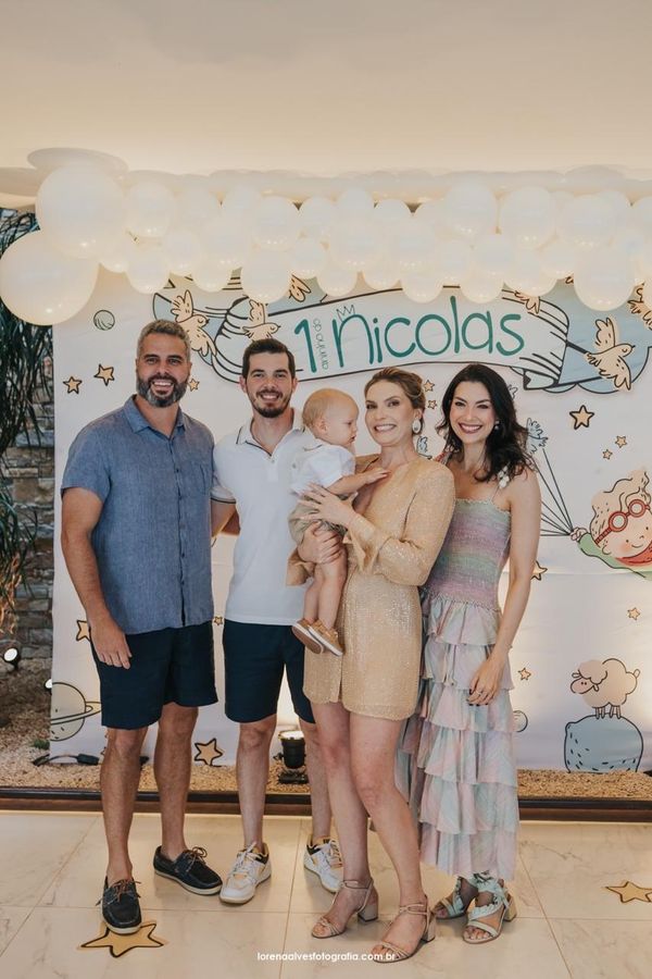 Leandro Coser Pinheiro, André Chieppe, Nicolas e Lívia Dorsch e Anna Chieppe