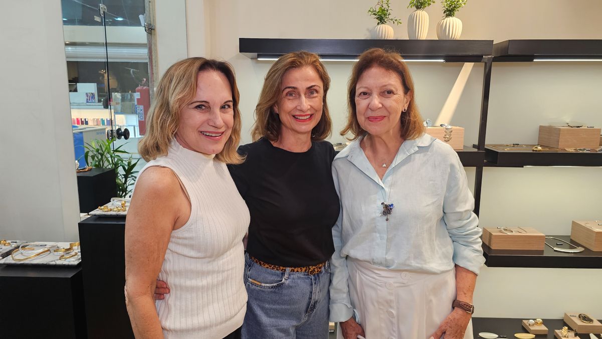 Marcia Flores, Maria Tereza Nader e Celia Colodete
