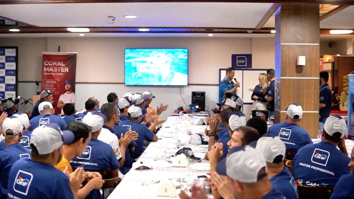 Para participar da campanha de fim de ano, o profissional precisa se engajar nos treinamentos. por Casa das Tintas/Divulgação