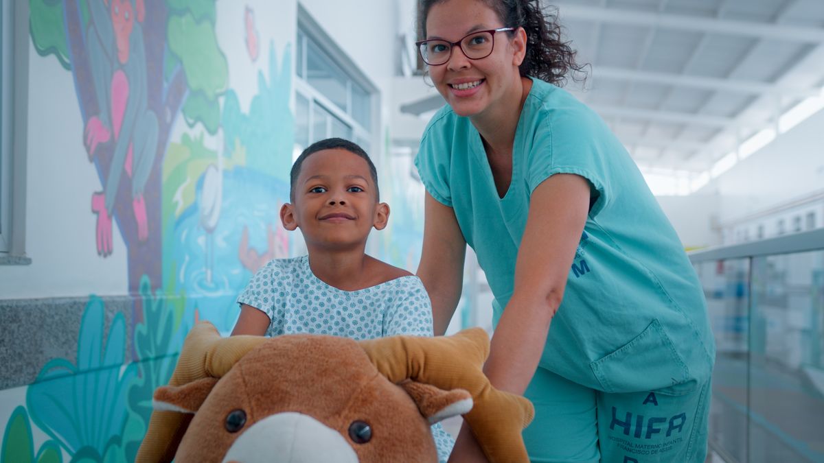 Pediatria é uma das especialidades do Hifa 
