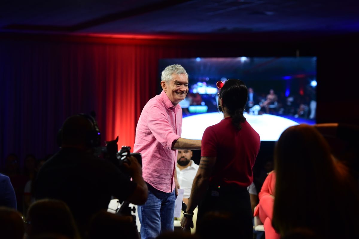 Serginho Groisman no Educares. Teve show do André Prando por Carlos Alberto Silva