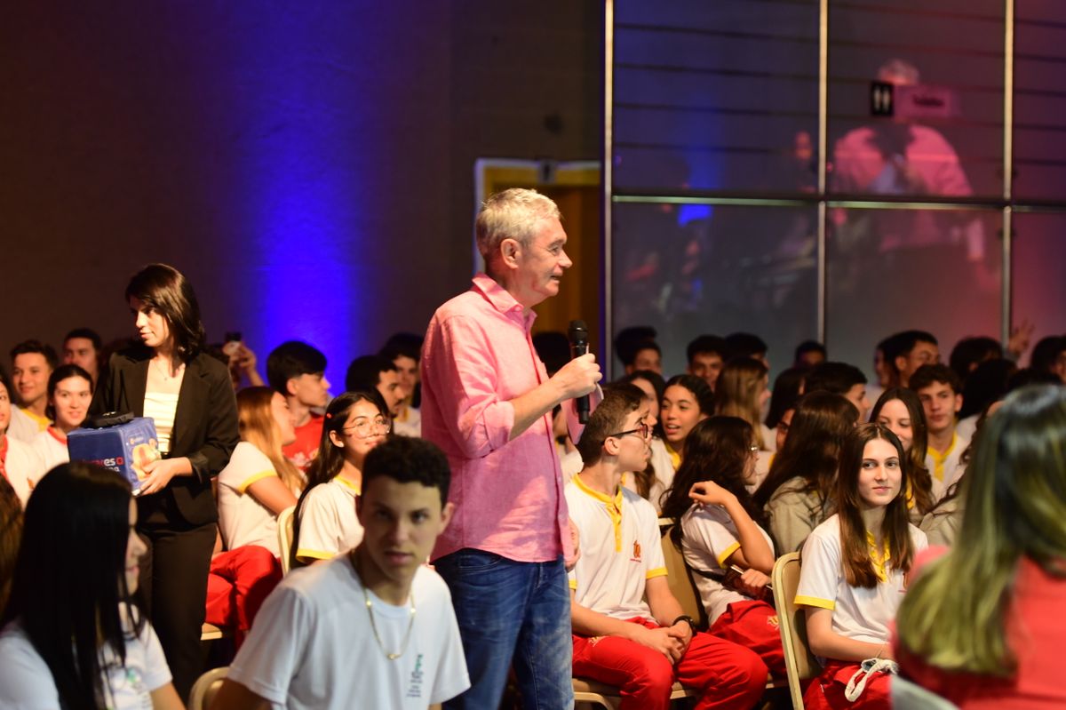 Serginho Groisman no Educares. Teve show do André Prando por Carlos Alberto Silva