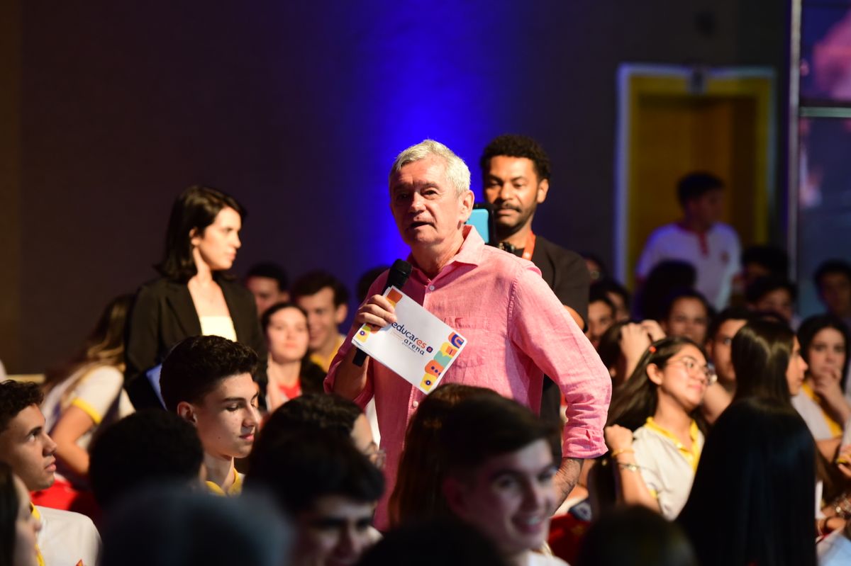 Serginho Groisman no Educares. Teve show do André Prando por Carlos Alberto Silva