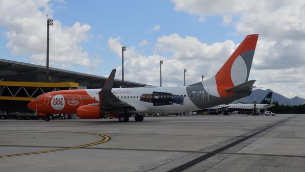 Mais um fato inusitado foi registrado no terminal capixaba, que já teve voo afetado por caranguejos e até atropelamento de capivaras