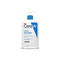 CeraVe, Loção Hidratante Corporal, com textura Fluida e Ácido Hialurônico