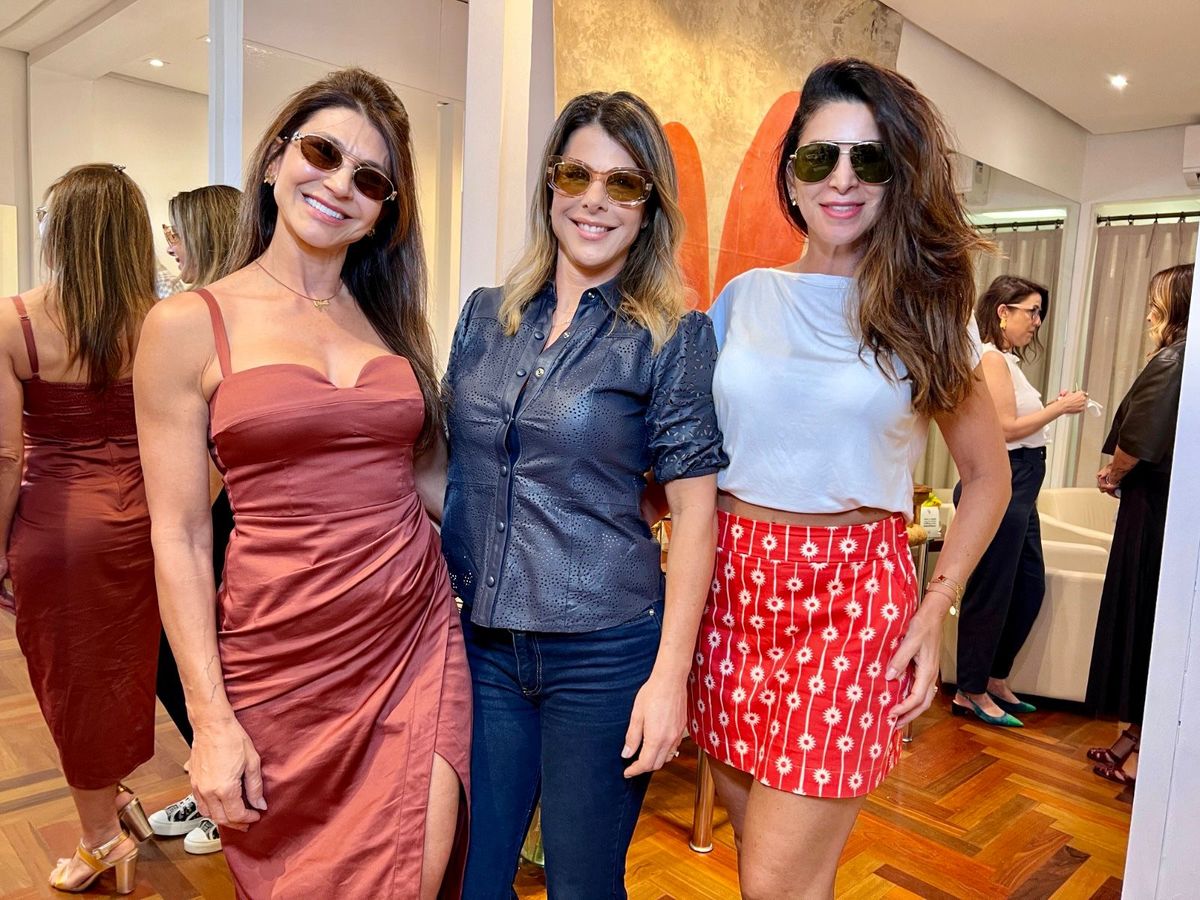 Helena Paganini, Gigi Nitz e Rosana Cardoso