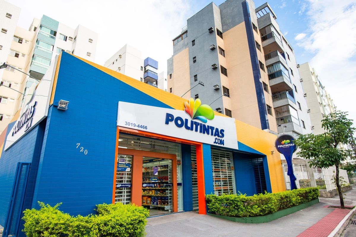 Na Politintas também é possível optar pela entrega fracionada dos produtos, evitando que o material ocupe espaço no condomínio. 