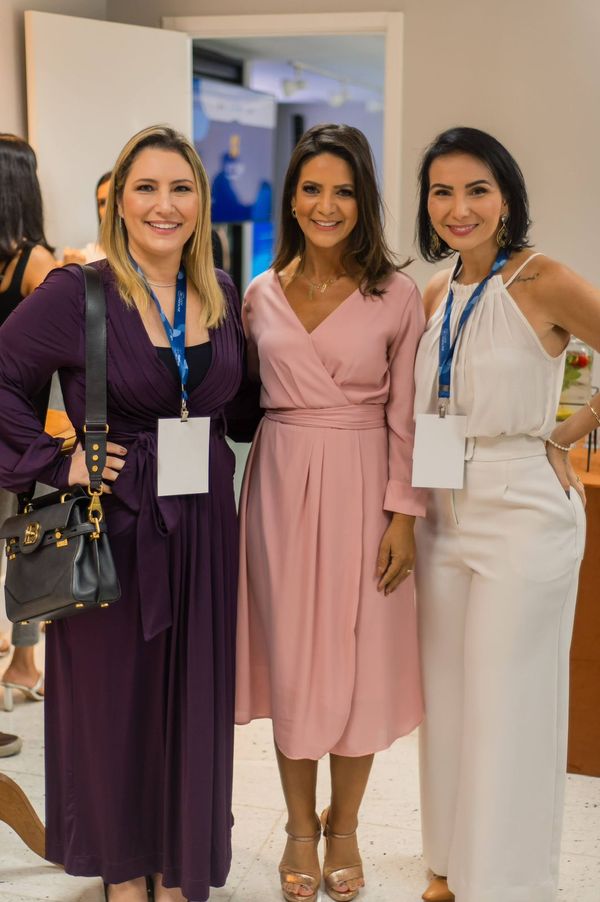 Eduarda Buaiz, Giselle Alves e Ana Paula França