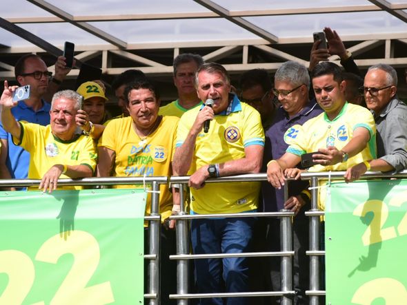 Jair Bolsonaro participa de campanha dos candidatos do PL no Espírito Santo nas eleições por Vitor Jubini