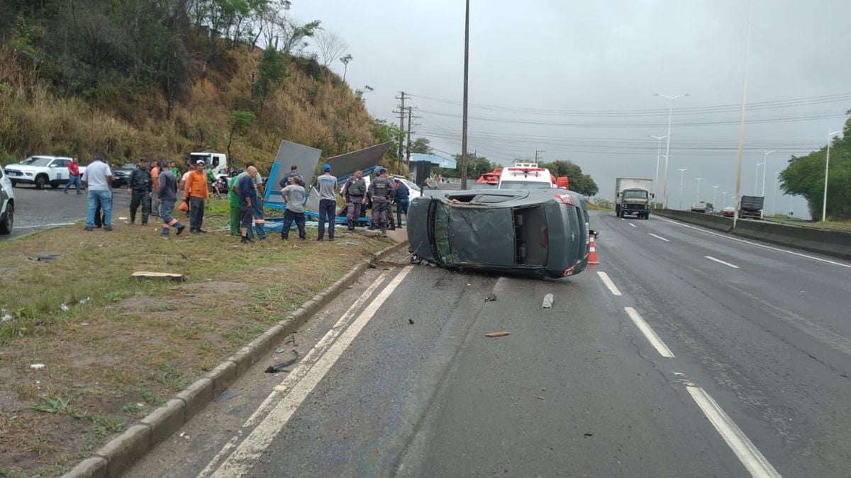 Acidente na Rodovia do Contorno