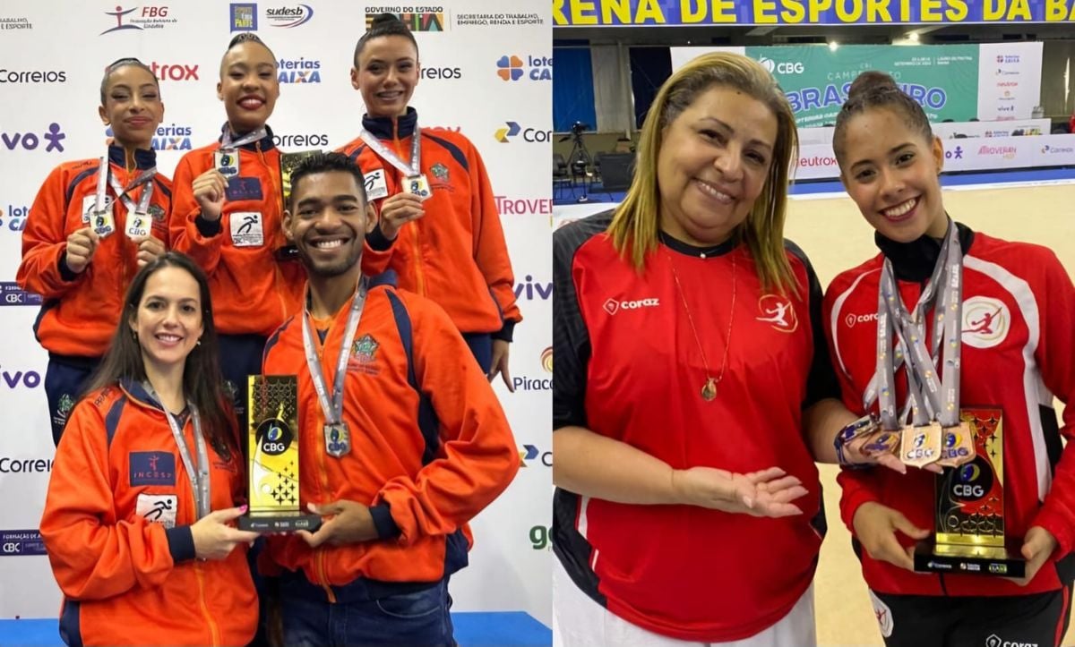 Capixabas brilham no Campeonato Brasileiro de Ginástica Rítmica