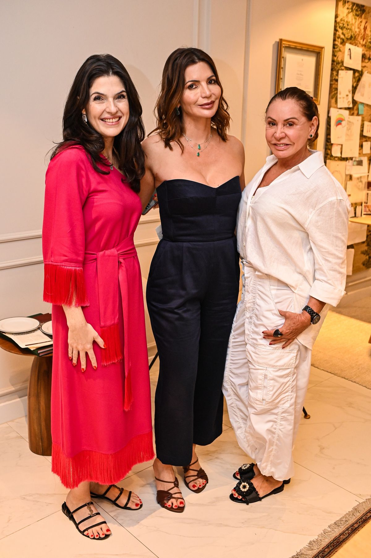 Carla Buaiz, Alessandra de Melo e Rose Frizzera