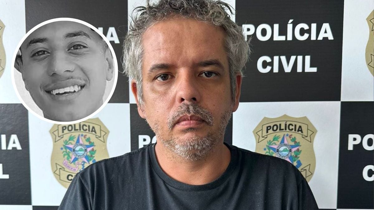 Emerson Fontoni, suspeito de matar Ronald da Silva Modesto (em destaque)