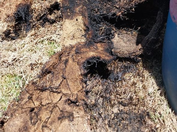 Suspeitos lançam artefato explosivo no hangar do Notaer durante enterro de adolescente morto em Vitória por Divulgação |  Polícia Científica