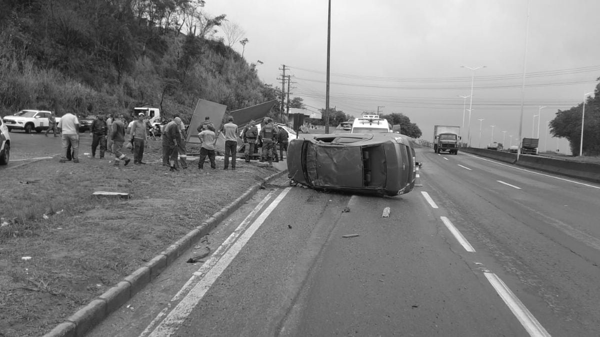 Acidente na Rodovia do Contorno